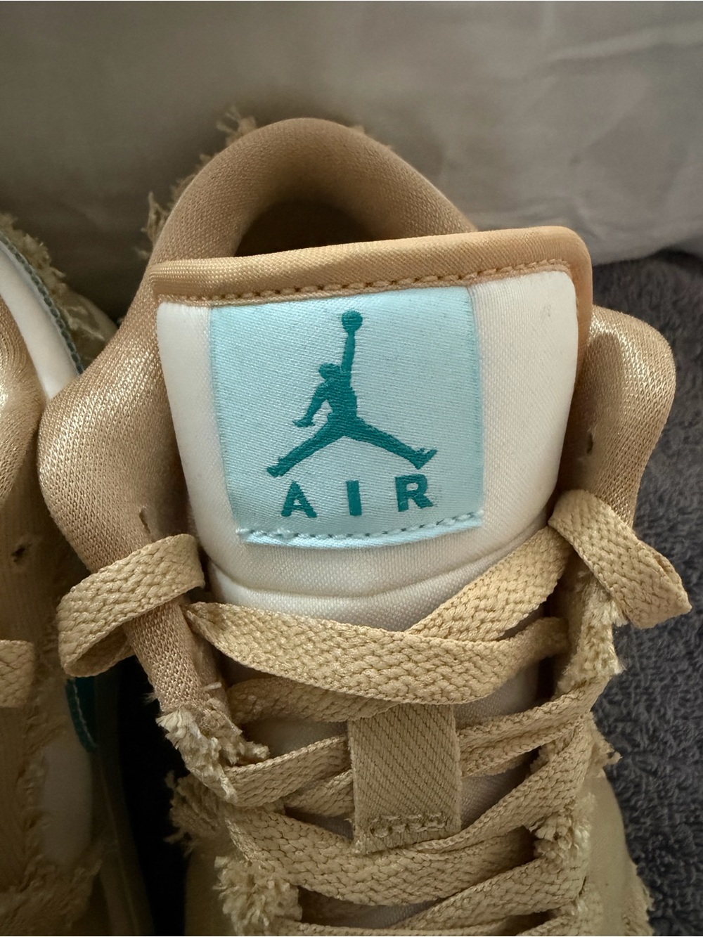 Jordan 1 Low SE “Wave” (Sesame/Dusty Cactus) Women’s Size 7.5 - Picture 8 of 11